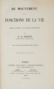 Couverture du livre Du mouvement dans les fonctions de la vie par Etienne-Jules Marey
