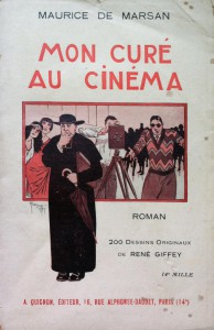 Couverture du livre Mon curé au cinéma par Maurice de Marsan