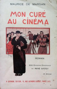 Couverture du livre Mon curé au cinéma - de Maurice de Marsan
