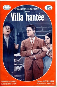 Couverture du livre Villa hantée - de François Mazeline