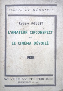Cover of the book L'Amateur circonspect ou le cinéma dévoilé - by Robert Poulet