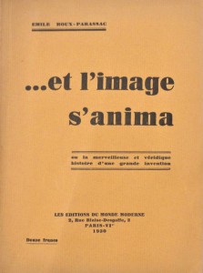 Couverture du livre ...et l'image s'anima - de Emile Roux-Parassac
