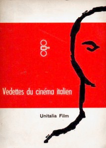 Couverture du livre Vedettes du cinéma italien - Collectif