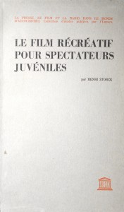 Couverture du livre Le Film récréatif pour spectateurs juvéniles - de Henri Storck