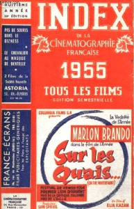 Cover of the book Index de la Cinématographie française 1955 A - Collective