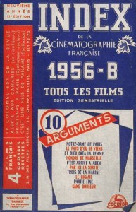 Cover of the book Index de la Cinématographie française 1956 B - Collective
