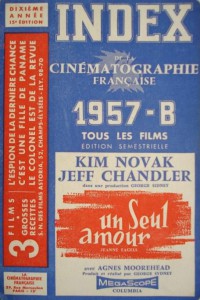 Cover of the book Index de la Cinématographie française 1957 B - Collective