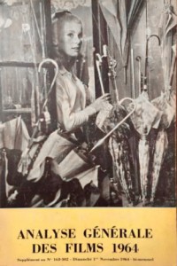 Couverture du livre Analyse générale des films 1964 - Collectif