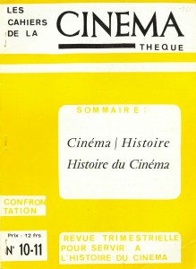 Couverture du livre Cinéma/Histoire, histoire du cinéma - Collectif