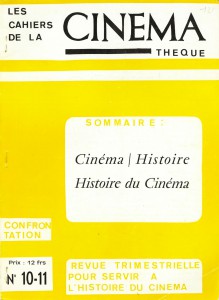 Couverture du livre Cinéma/Histoire, histoire du cinéma par Collectif