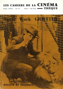 Couverture du livre D. W. Griffith - Collectif