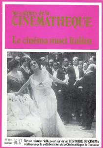 Couverture du livre Le Cinéma muet italien par Collectif