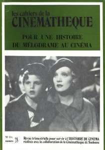 Couverture du livre Pour une histoire du mélodrame au cinéma - Collectif