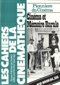 Couverture du livre Cinéma et mémoire rurale par Collectif