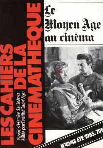 Couverture du livre Le Moyen Âge au cinéma - Sous la direction de François Amy de La Bretèque