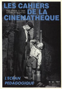 Couverture du livre L'Écran pédagogique - Collectif