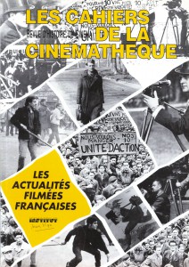Couverture du livre Les actualités filmées françaises par Collectif