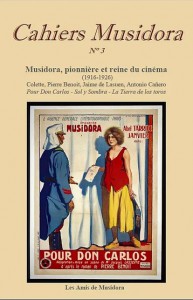 Couverture du livre Musidora, pionnière et reine du cinéma (1916-1926) par Collectif