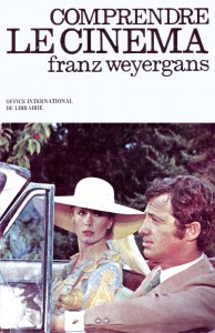 Couverture du livre Comprendre le cinéma - de Franz Wezergans
