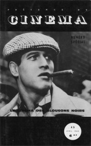 Couverture du livre Le Cinéma des blousons noirs - Collectif