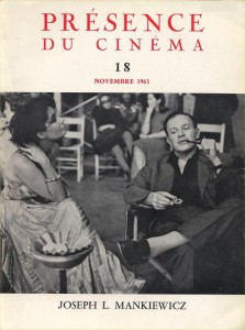 Couverture du livre Joseph L. Mankiewicz - Collectif