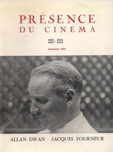 Couverture du livre Allan Dwan - Jacques Tourneur - Collectif