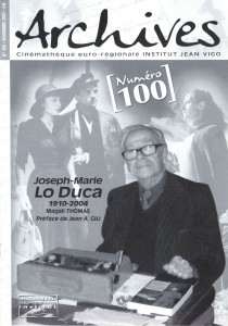 Couverture du livre Joseph-Marie Lo Duca par Magali Thomas