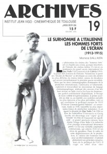 Couverture du livre Le Surhomme à l'italienne - Collectif