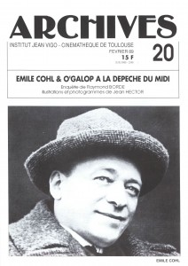 Couverture du livre Emile Cohl et O'Galop à la Dépêche du Midi - de Raymond Borde