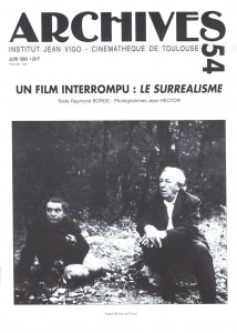 Cover of the book Un film interrompu - by Raymond Borde
