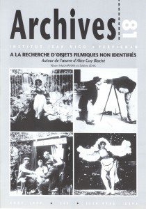 Couverture du livre A la recherche d'objets filmiques non identifiés par Alison MacMahan et Sabine Lenk