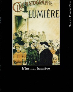 Couverture du livre L'institut Lumière par Bertrand Tavernier