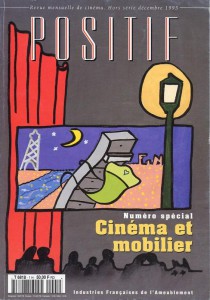 Couverture du livre Cinéma et mobilier par Collectif