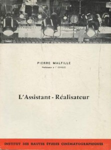 Couverture du livre L'Assistant-réalisateur par Pierre Malfille