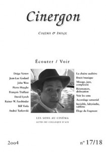 Couverture du livre Ecouter / Voir - Collectif