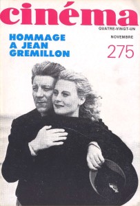 Cover of the book Spécial Jean Gremillon - Collective