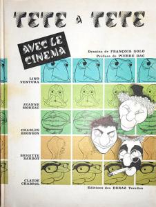 Couverture du livre Tête à tête, avec le cinéma par François Solo