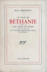 Couverture du livre Le Film de Béthanie par Jean Giraudoux