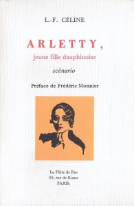 Couverture du livre Arletty, jeune fille dauphinoise par Louis-Ferdinand Céline