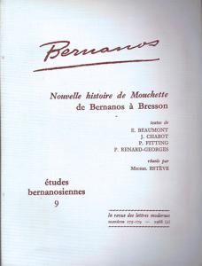 Couverture du livre Nouvelle histoire de Mouchette de Bernanos à Bresson - Sous la direction de Michel Estève