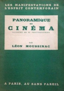 Couverture du livre Panoramique du cinéma - de Léon Moussinac