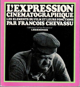 Couverture du livre L'Expression cinématographique - de François Chevassu