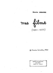 Cover of the book Mes films - by Maurice Lemaître