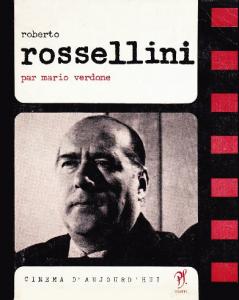Couverture du livre Roberto Rossellini par Mario Verdone
