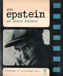 Couverture du livre Jean Epstein - de Pierre Leprohon et Jean Epstein