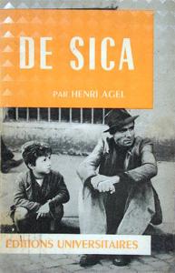 Couverture du livre Vittorio de Sica - de Henri Agel
