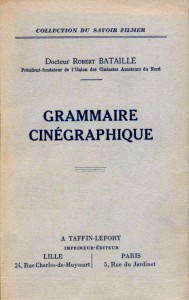 Cover of the book Grammaire cinégraphique - by Robert Bataille