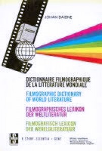 Couverture du livre Dictionnaire filmographique de la littérature mondiale par Johan Daisne