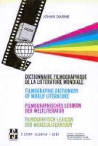 Couverture du livre Dictionnaire filmographique de la littérature mondiale - de Johan Daisne