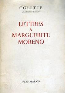 Couverture du livre Lettres à Marguerite Moreno par Colette